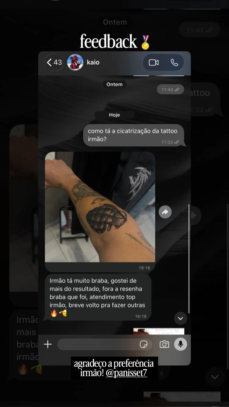 Registro original de feedback compartilhado por Clarmino Lucas, imagem 4